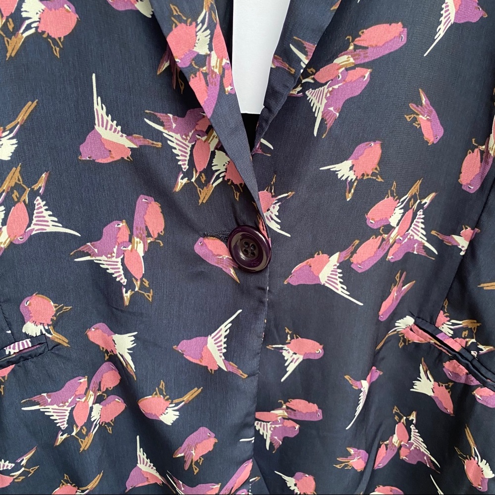 LUCCA COUTURE Silky Birds Blazer - Picture 11 of 11